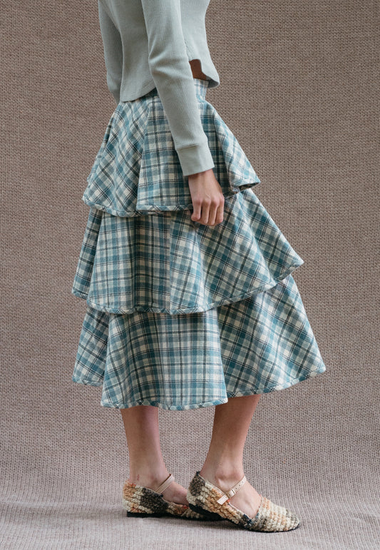 TIERED SKIRT