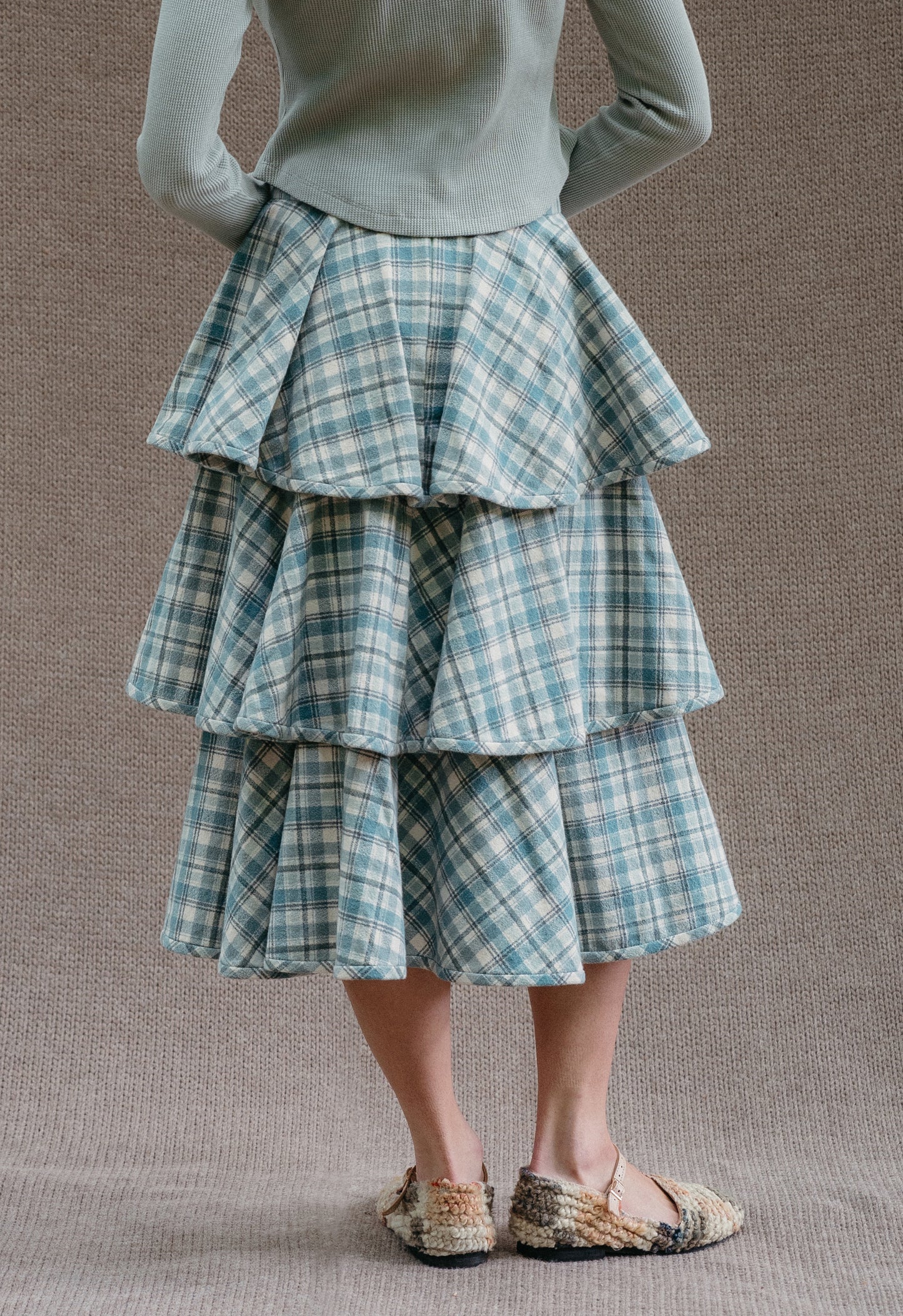 TIERED SKIRT