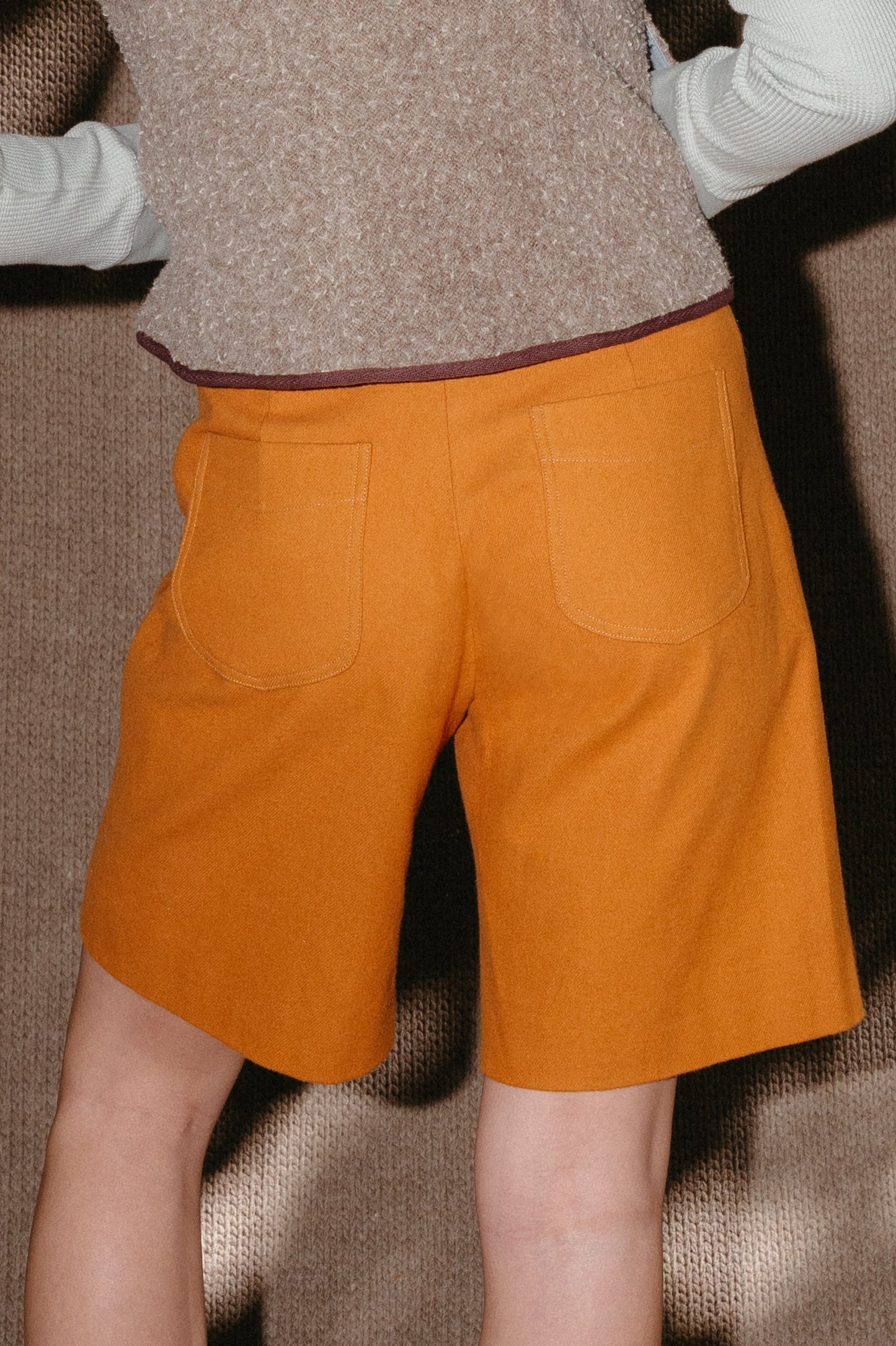BUTTON-UP SHORTS - MAPLE
