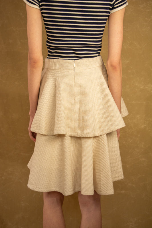 Tiered Skirt - Natural