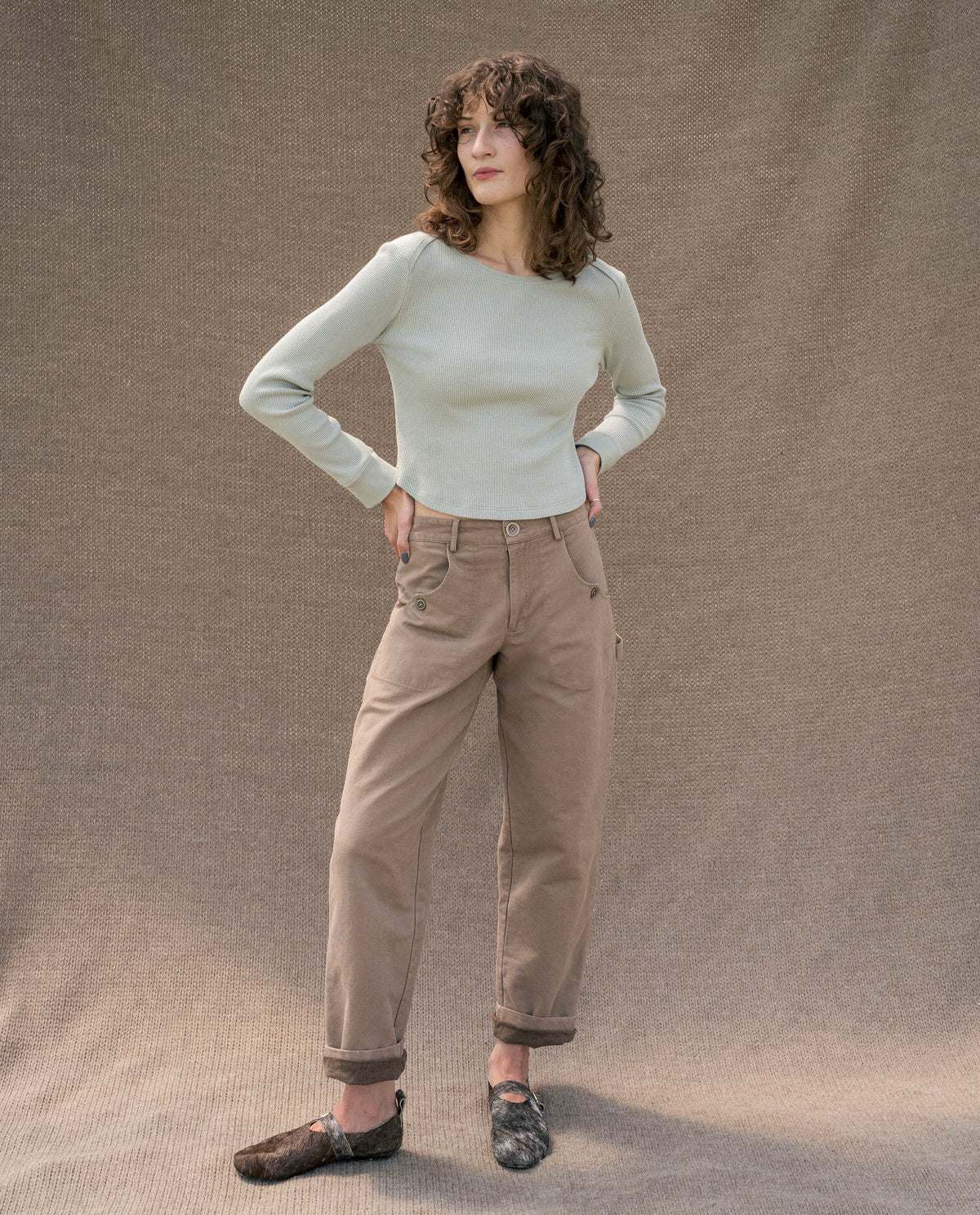 Gatherer Pants - Hay