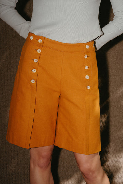 BUTTON-UP SHORTS - MAPLE