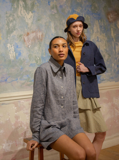 Cropped Shirt-Jacket