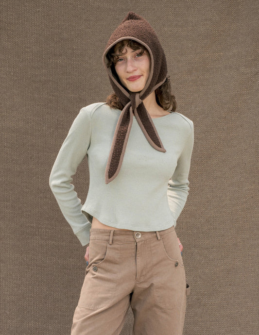 CASENTINO GNOME HOOD - ESPRESSO