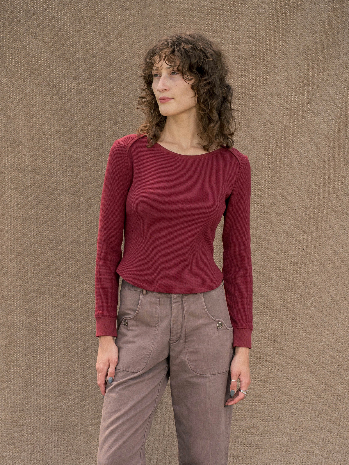 ONESIE SHIRT - MULBERRY