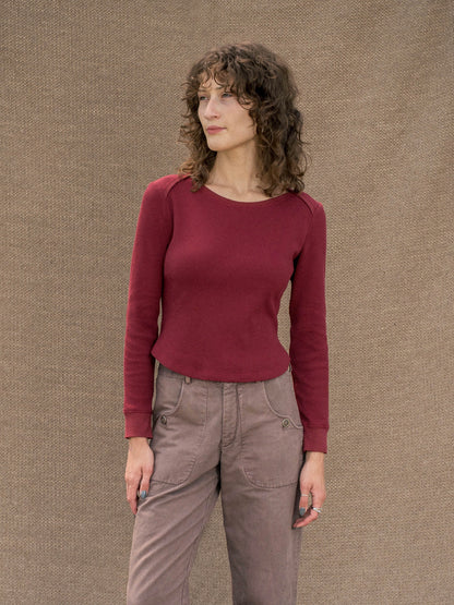 ONESIE SHIRT - MULBERRY