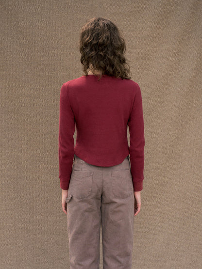 ONESIE SHIRT - MULBERRY