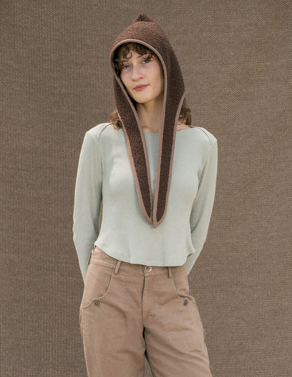 CASENTINO GNOME HOOD - ESPRESSO