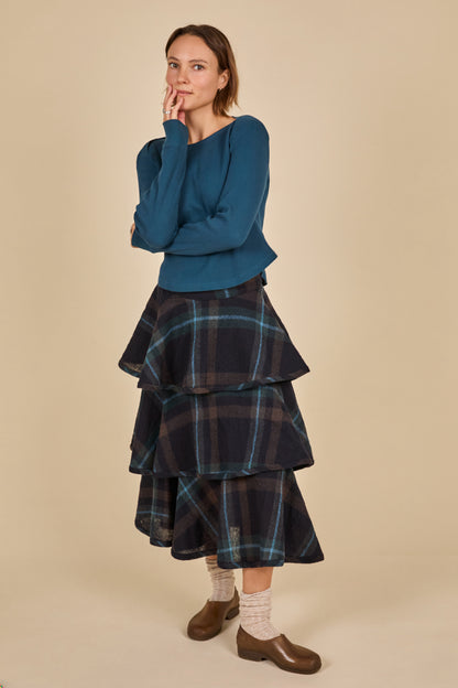 TIERED SKIRT