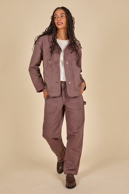 Gatherer Jacket - Eggplant