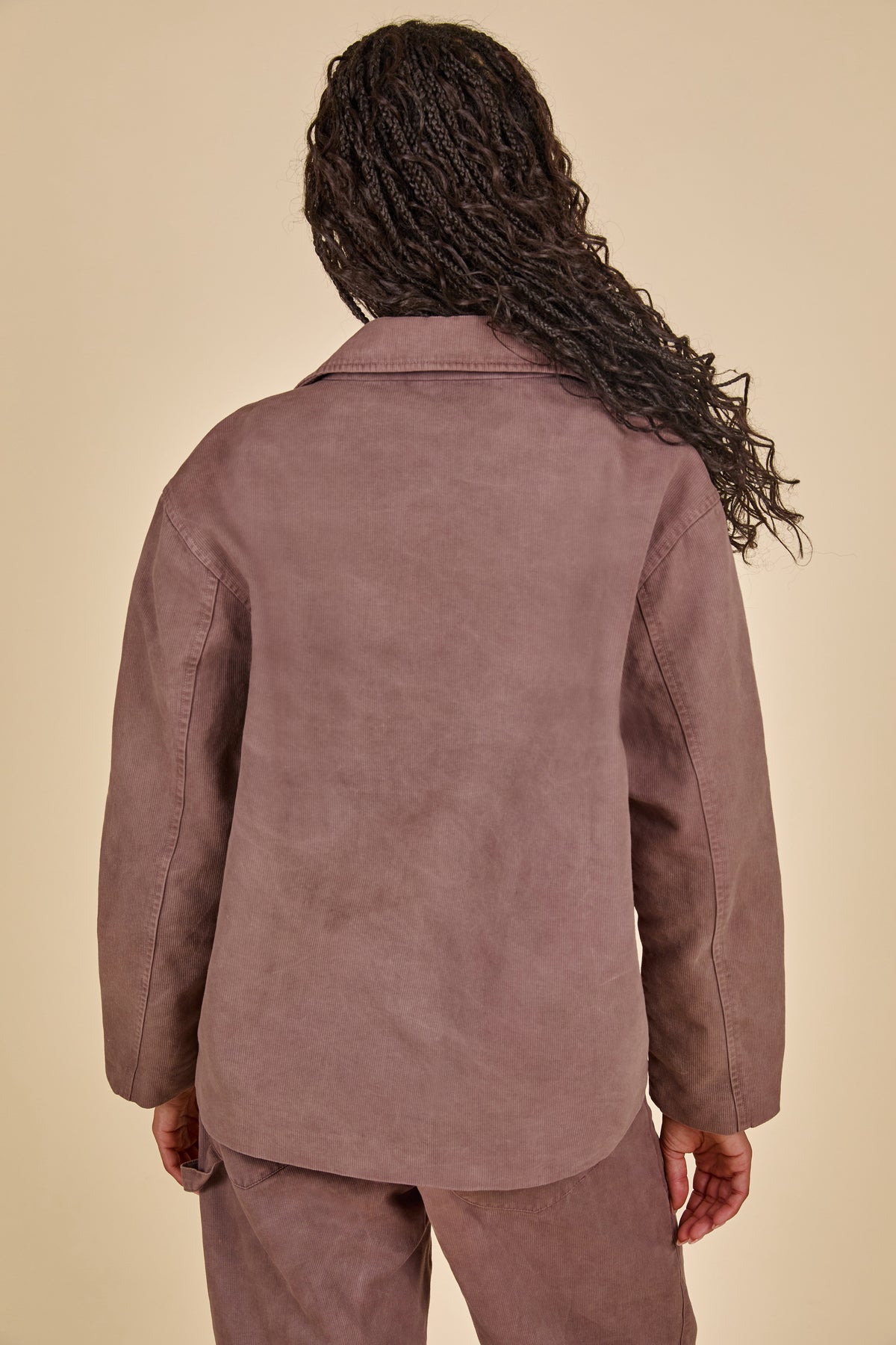 Gatherer Jacket - Eggplant
