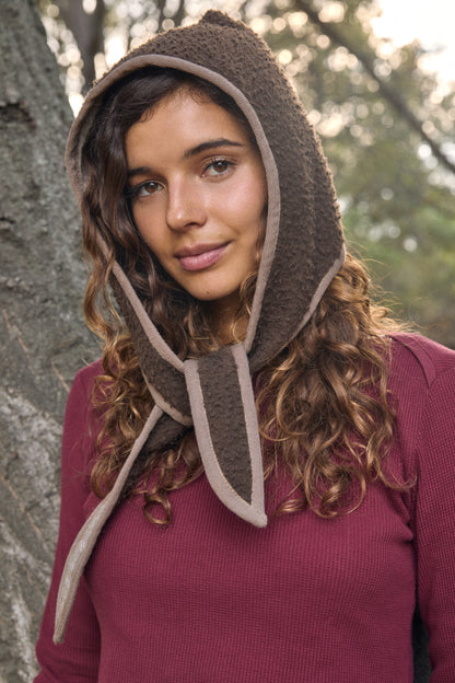 CASENTINO GNOME HOOD - ESPRESSO